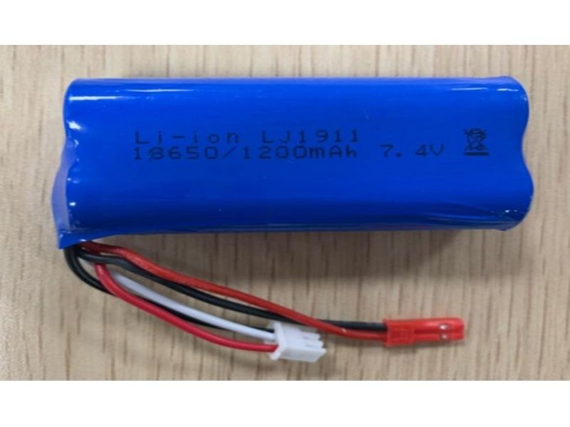 Аккумулятор Li-Po 1200mAh, 7.4V JST для Huina 1592