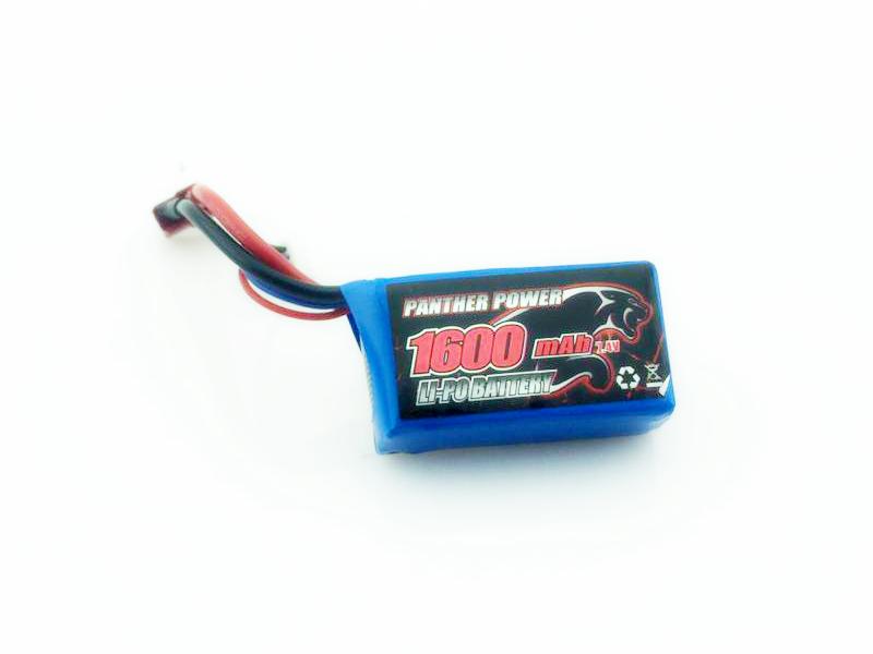 Аккумулятор Li-Po 1600mAh, 7,4V, T-plug для Remo Hobby 1/16