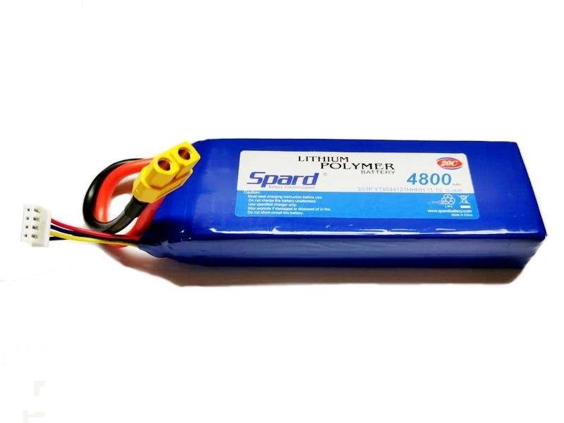 Аккумулятор Li-Po Spard 4800mAh, 11,1V, 20C, XT60 YT81302