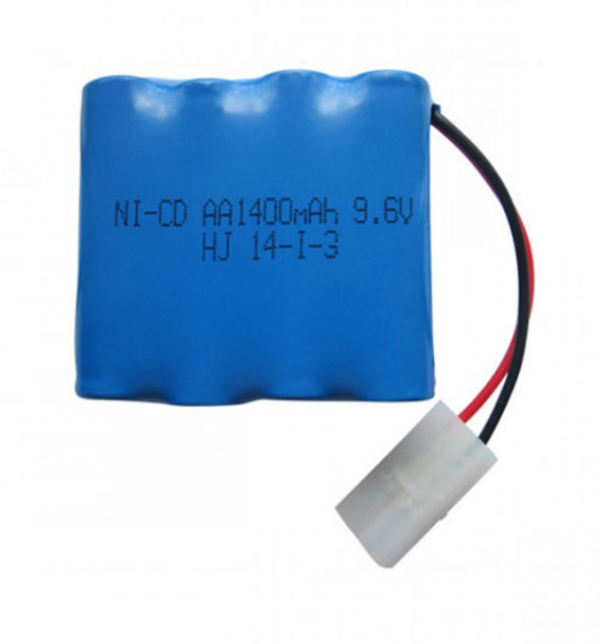 Аккумулятор LJ Battery Ni-Cd 9.6v 1400mah Tamiya - NICD-96R-1400-TAMIYA