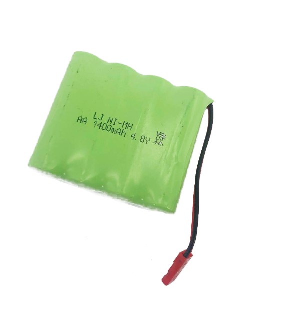 Аккумулятор LJ Battery Ni-Mh 4.8V 1400 mAh (разъем JST) - NIMH-48F-1400-JST