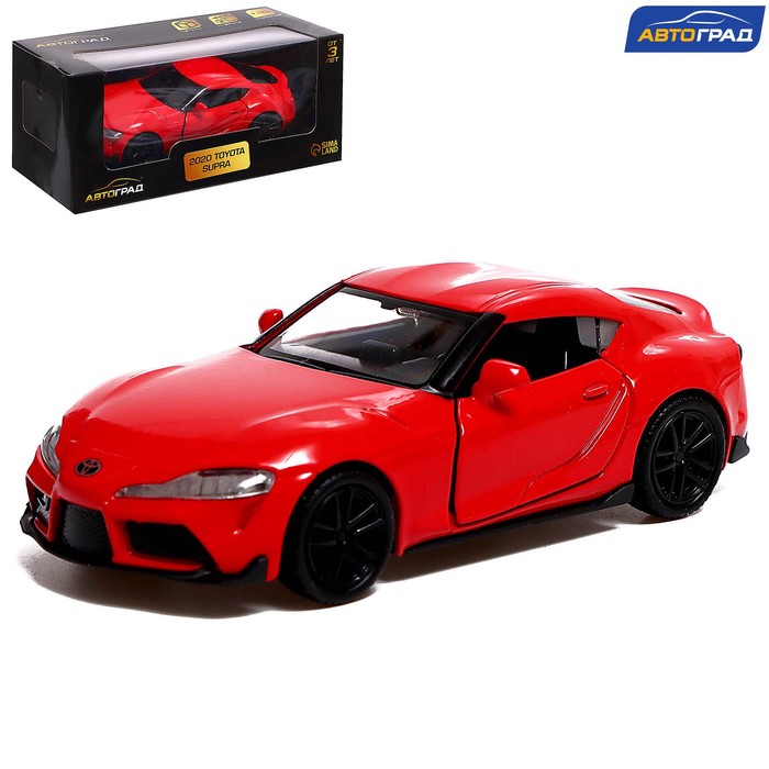 Автоград Машина металлическая TOYOTA SUPRA, 1:32, открываются двери, инерция