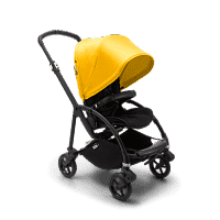 Bugaboo bee6 коляска прогулочная black/black/lemon yellow