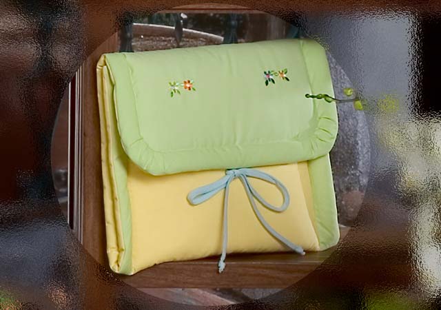 Cумка для пеленания BabyPiu, Акварели из коллекции 4 времени года, 13.155VERDE