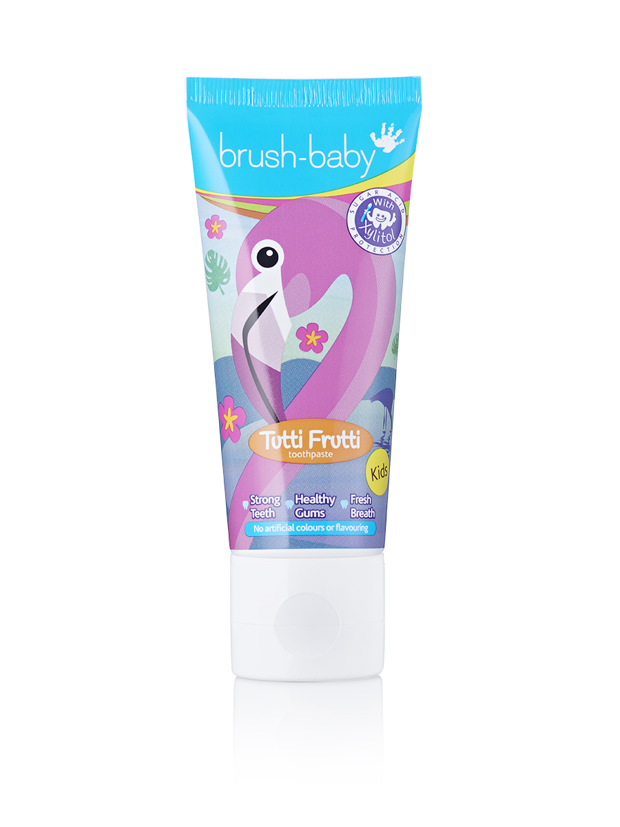 Детская зубная паста Brush-Baby 3+ тутти-фрутти 50 мл