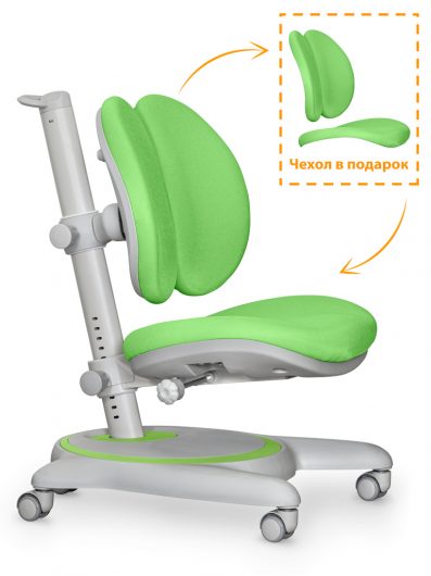 Детское кресло Mealux Ortoback Duo Green (арт. Y-510 KZ) зеленый