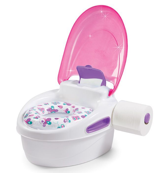 Горшок-подножка Summer Infant 3 в 1 Step-By-Step Potty, розовый