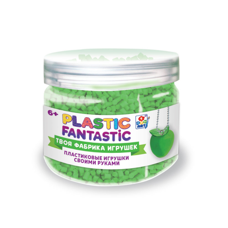 Гранулированный пластик Plastic Fantastic 95 г Зелёный Т20219