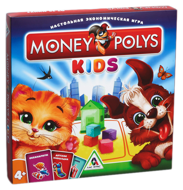 Игра настольная экономическая MONEY POLYS KIDS ЛАС ИГРАС