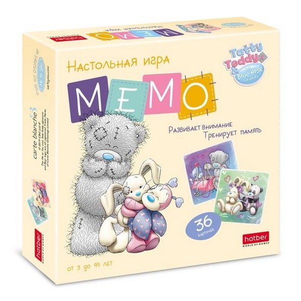 Игра настольная Hatber Мемо MeToYou