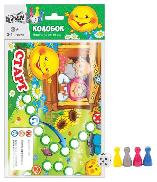 Игра настольная Русский стиль Колобок 7116