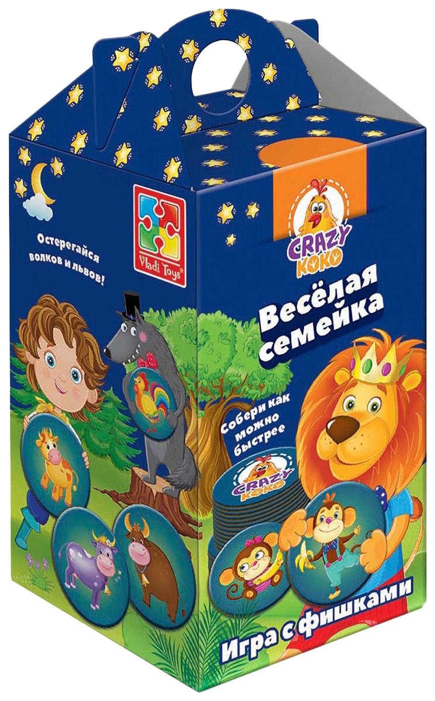 Игра настольная Vladi Toys Веселая семейка VT8033-06