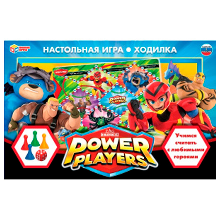 Игра Умка Power Players.Ходилка 4650250518310 /20