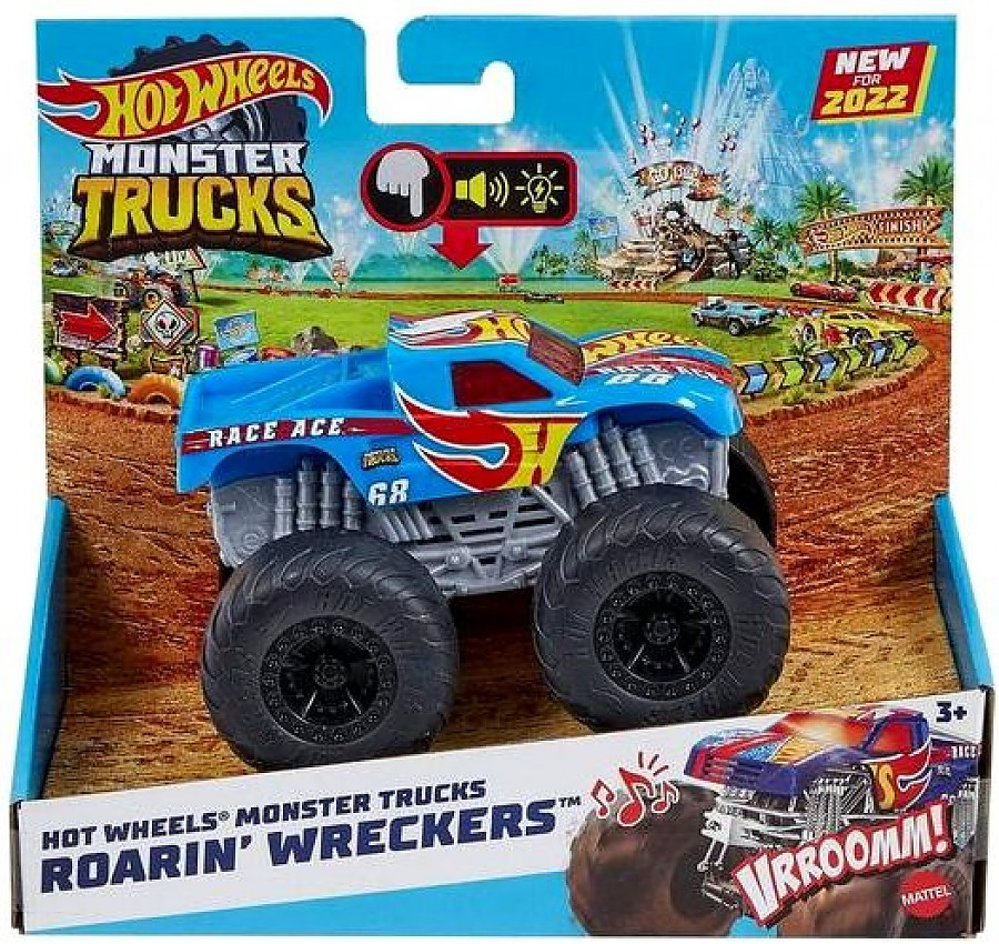 Игровой набор Mattel Hot Wheels Монстр трак увеличенный в асс. HDX6