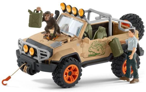 Игровой набор Schleich Внедорожник с лебедкой - игровой набор фигурок