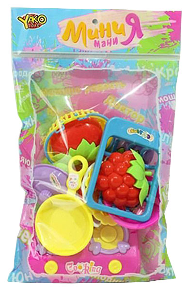 Игрушечная посуда Yako Toys С Продукт. Минимания Арт. М6347. Д81822-GW