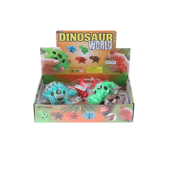 Игрушка-антистресс динозавр Dinosaur world в ассортименте, 1 шт, 7023