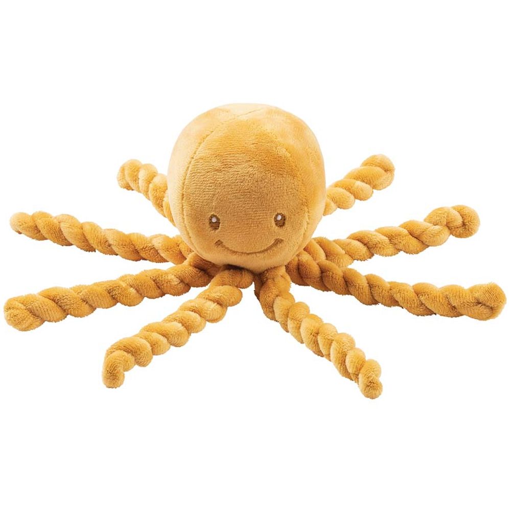 Игрушка мягкая Nattou Musical Soft toy Lapidou Octopus Осьминог ochre 877534