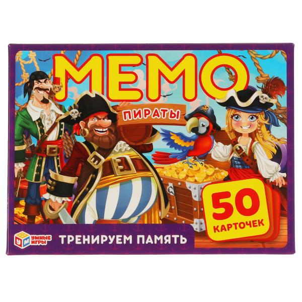 Карточная игра Мемо: Пираты 468010792126