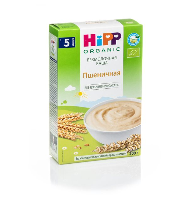 Каша безмолочная HiPP