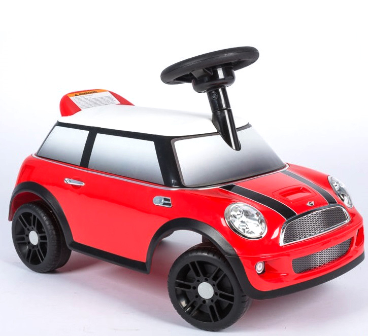 Каталка-автомобиль R-TOYS MINI COOPER со звуковыми эффектами, красная ZW45