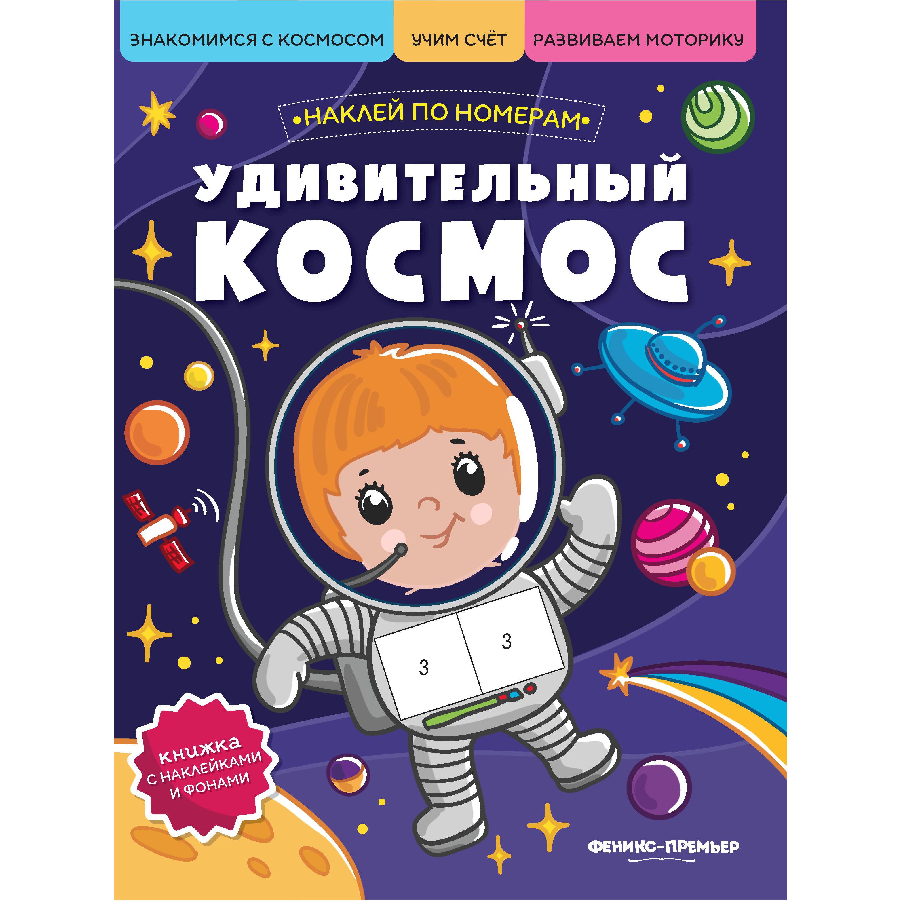 Книга с наклейками Феникс «Удивительный космос» 0+