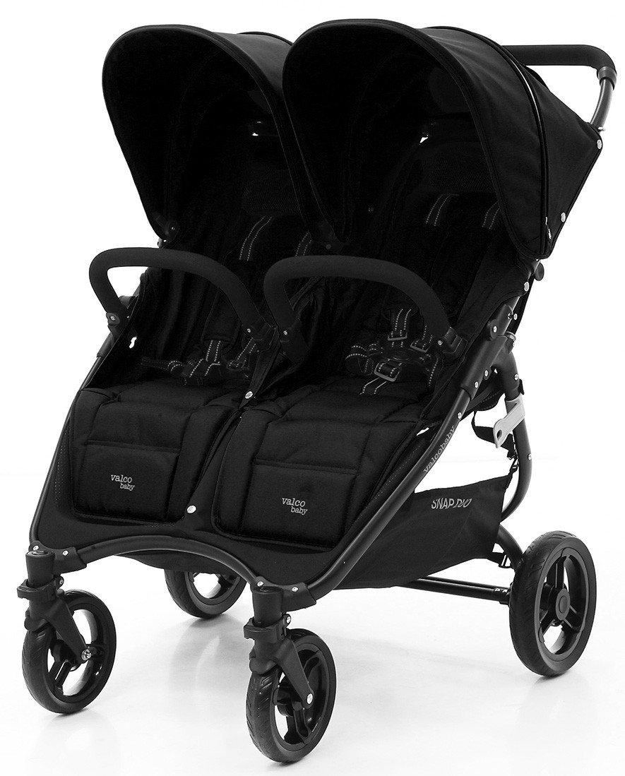 Коляска для двойни Valco Baby Snap Duo Coal Black