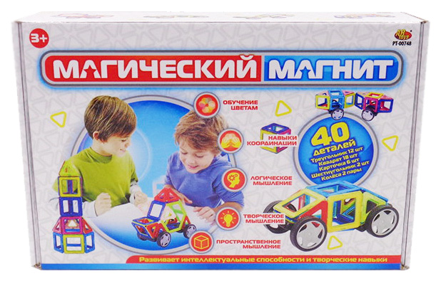 Конструктор Junfa Toys Магический магнит PT-01351