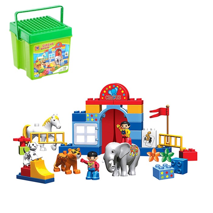 Конструктор Kids Home Toys Цирковое представление 39 деталей