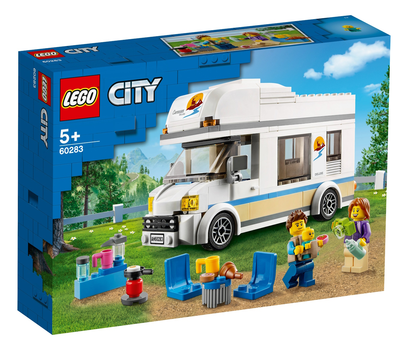 Конструктор LEGO City Great Vehicles Отпуск в доме на колесах 60283