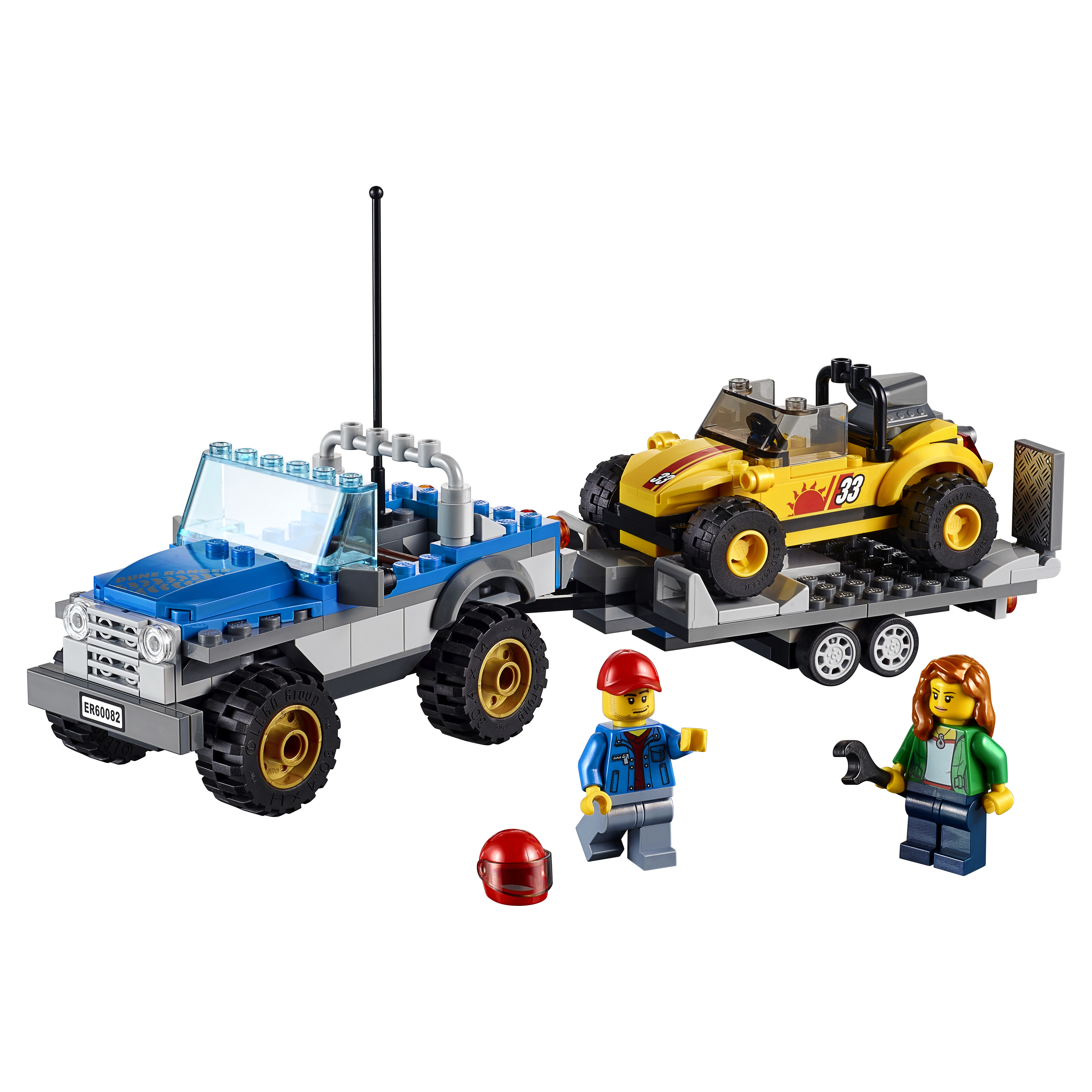 Конструктор LEGO City Great Vehicles Перевозчик Песчаного Багги (6008