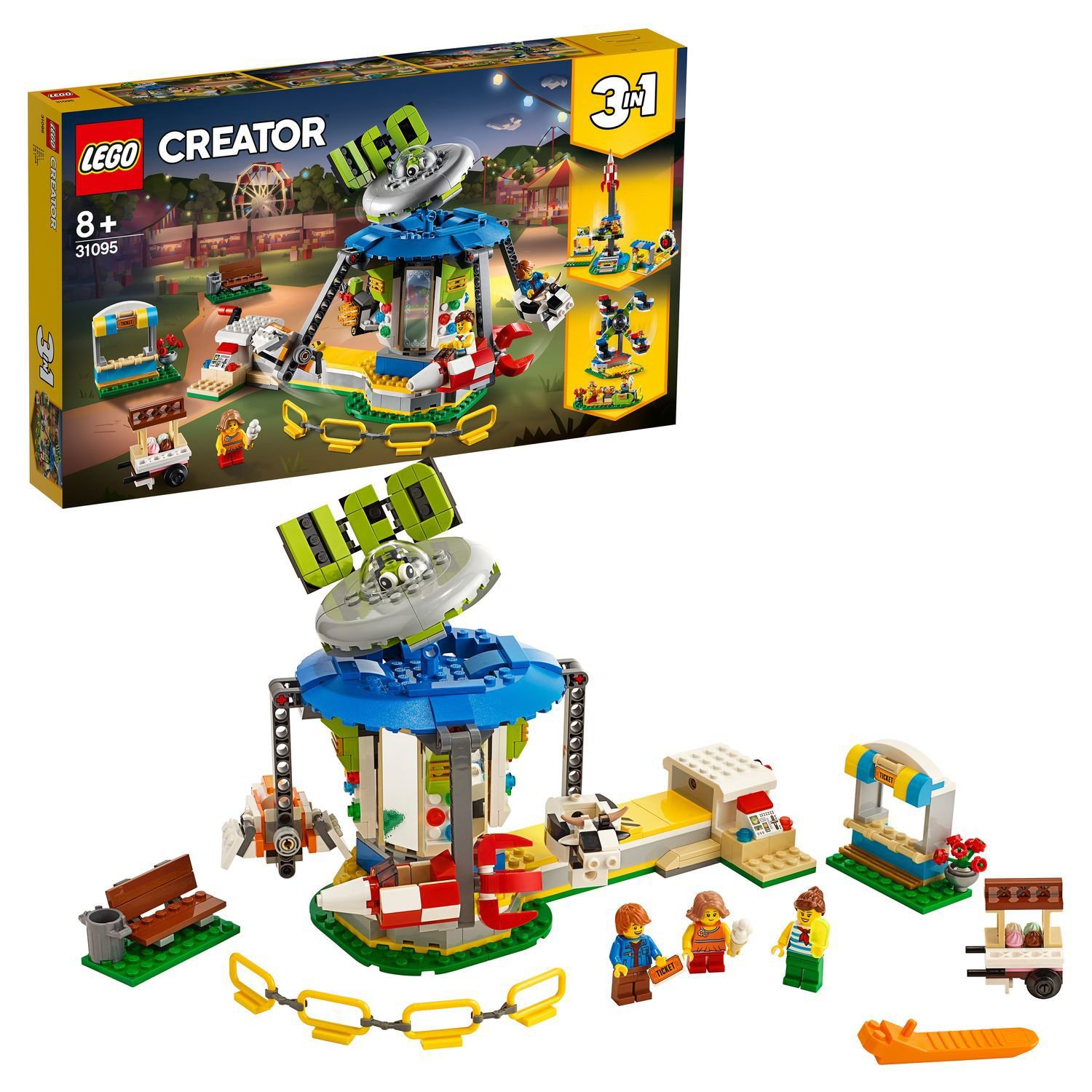 Конструктор LEGO Creator Ярмарочная карусель 31095