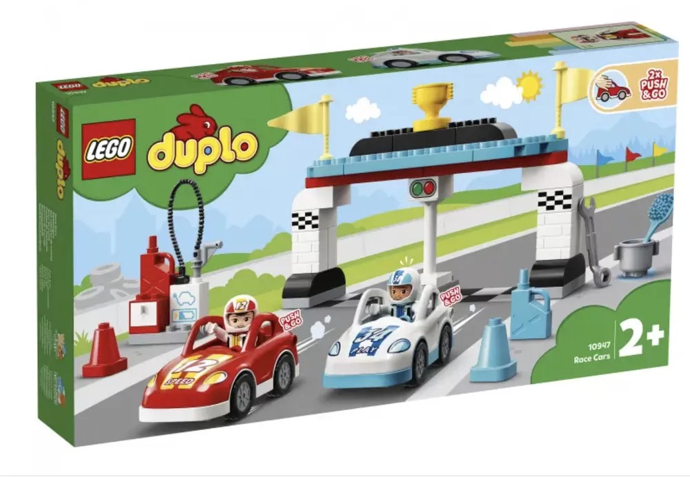 Конструктор LEGO DUPLO Town Гоночные машины 10947