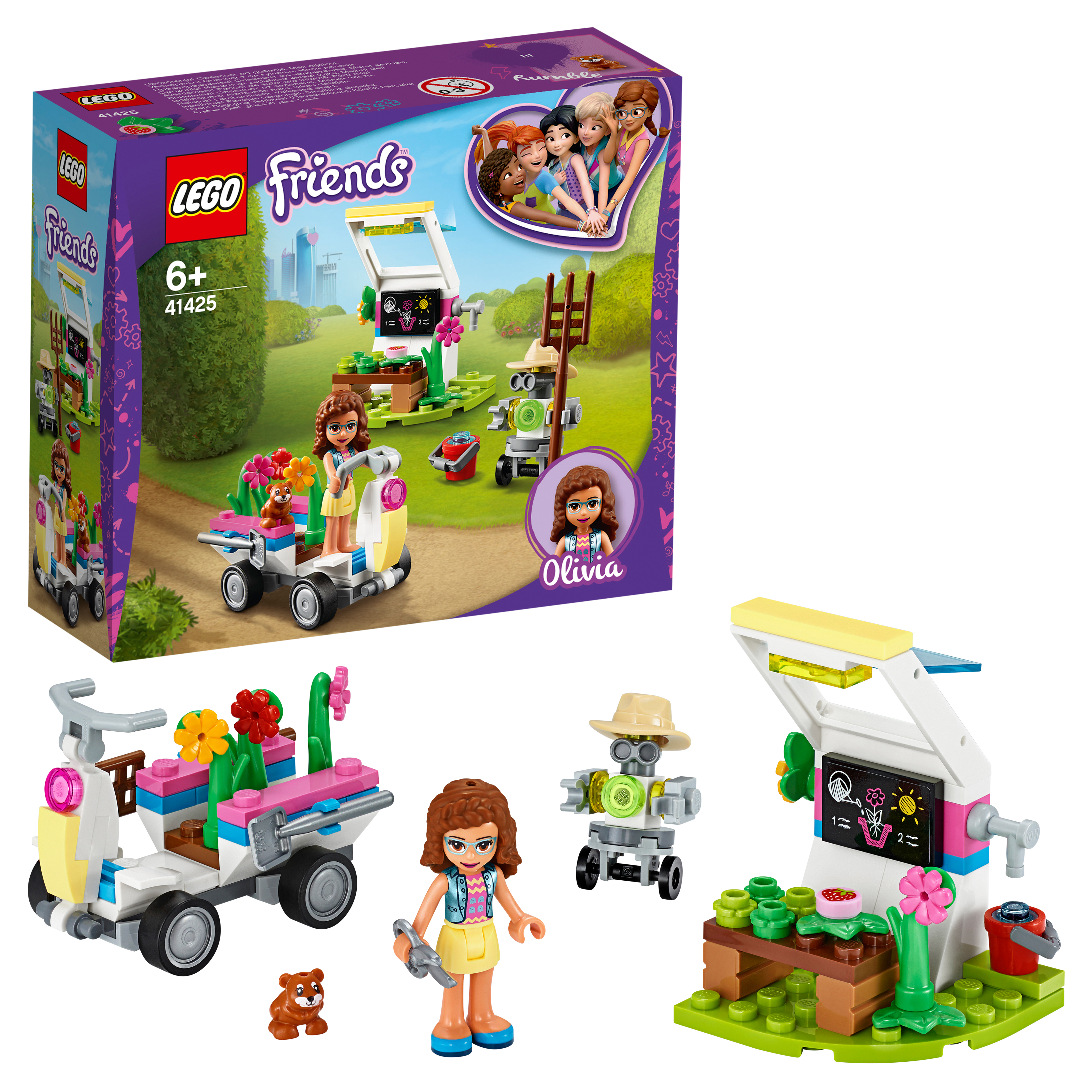 Конструктор LEGO Friends 41425 Цветочный сад Оливии