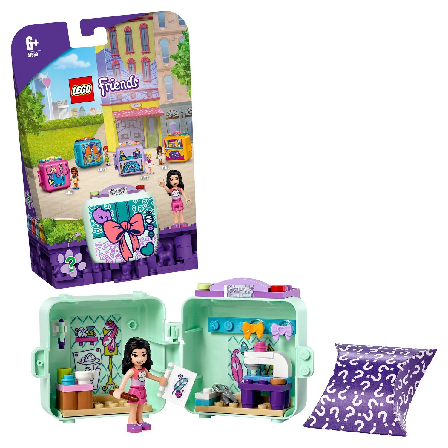 Конструктор LEGO Friends Модный кьюб Эммы 41668