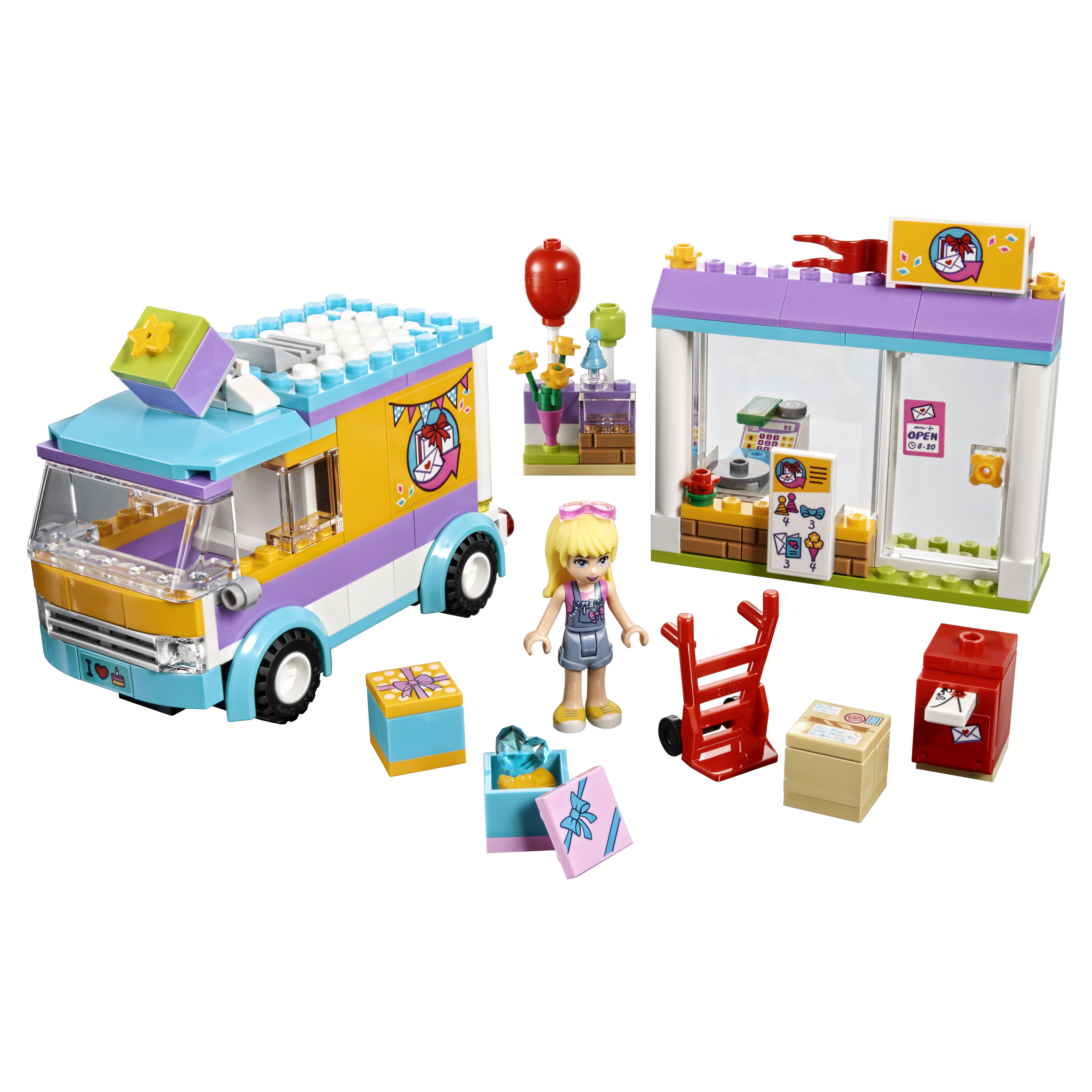 Конструктор LEGO Friends Служба доставки подарков (4