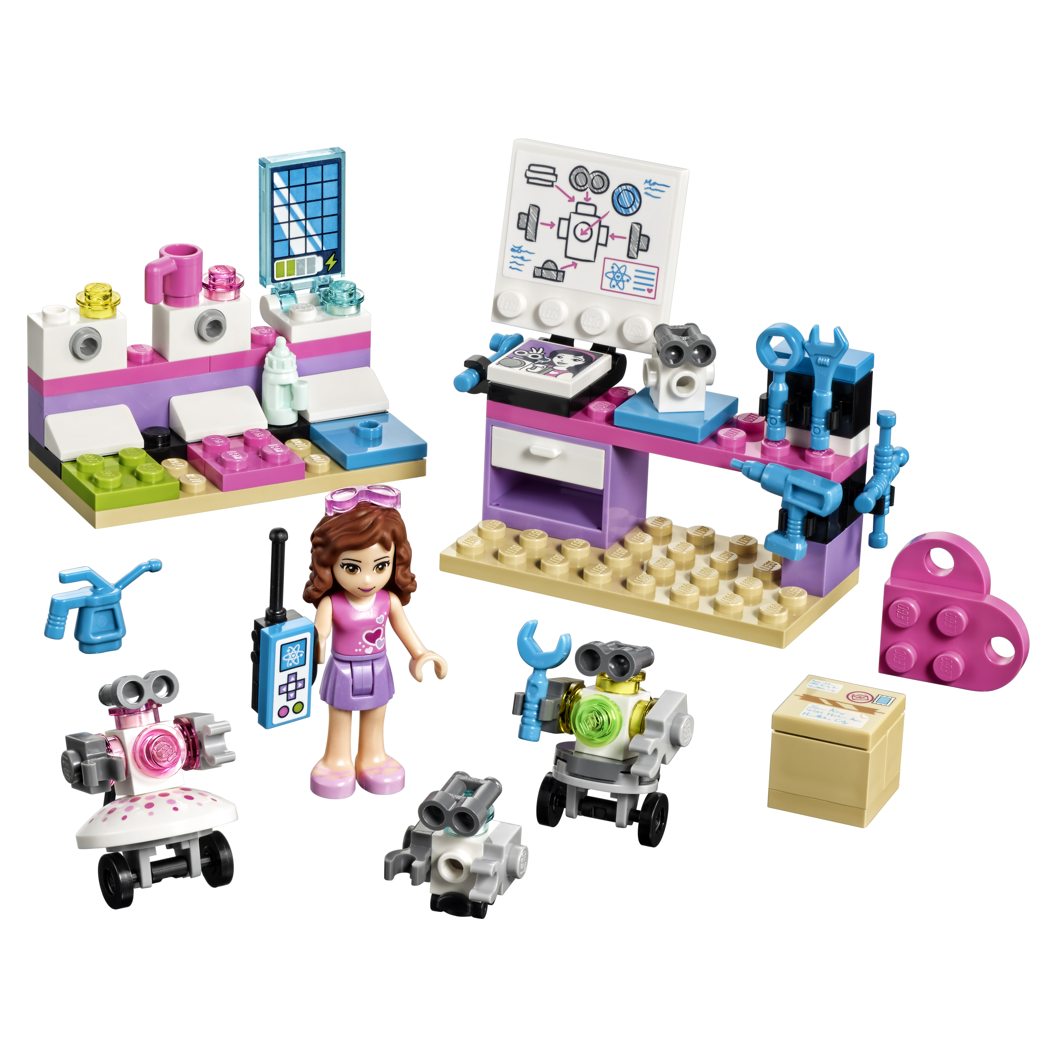 Конструктор LEGO Friends Творческая лаборатория Оливии (41307