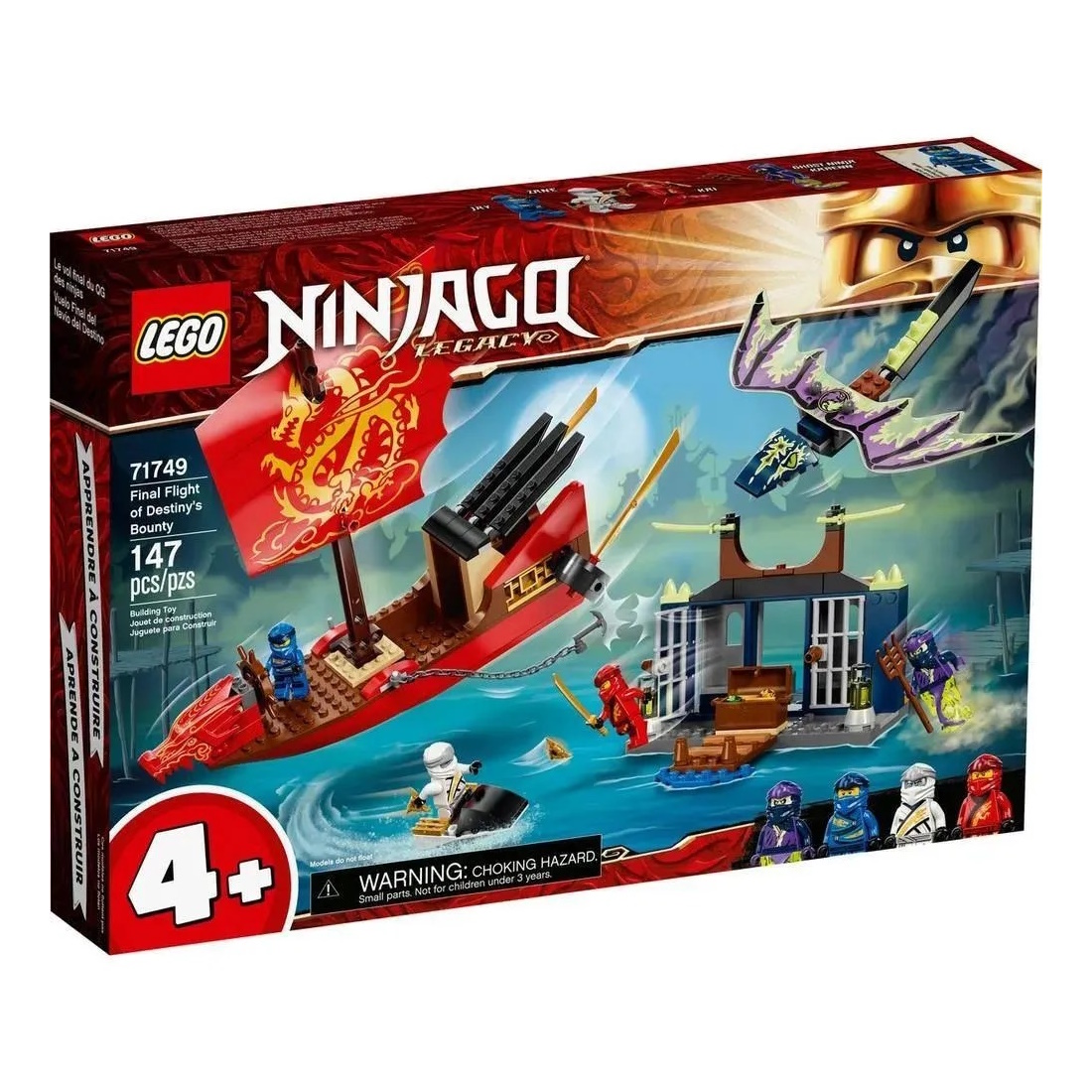 Конструктор LEGO Ninjago Дар Судьбы Решающая битва 71749