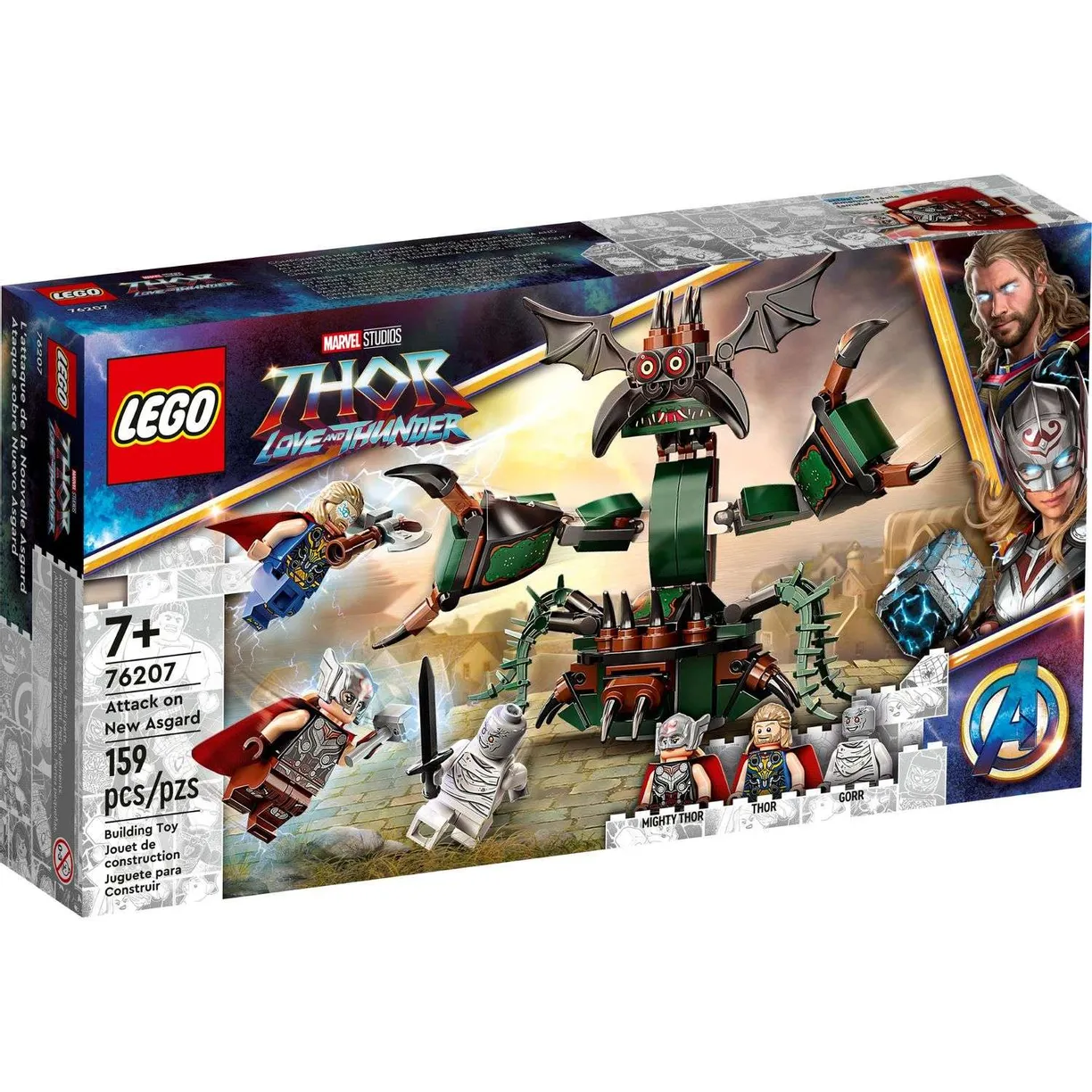 Конструктор LEGO Super Heroes Marvel - Атака на Новый Асгард 76207