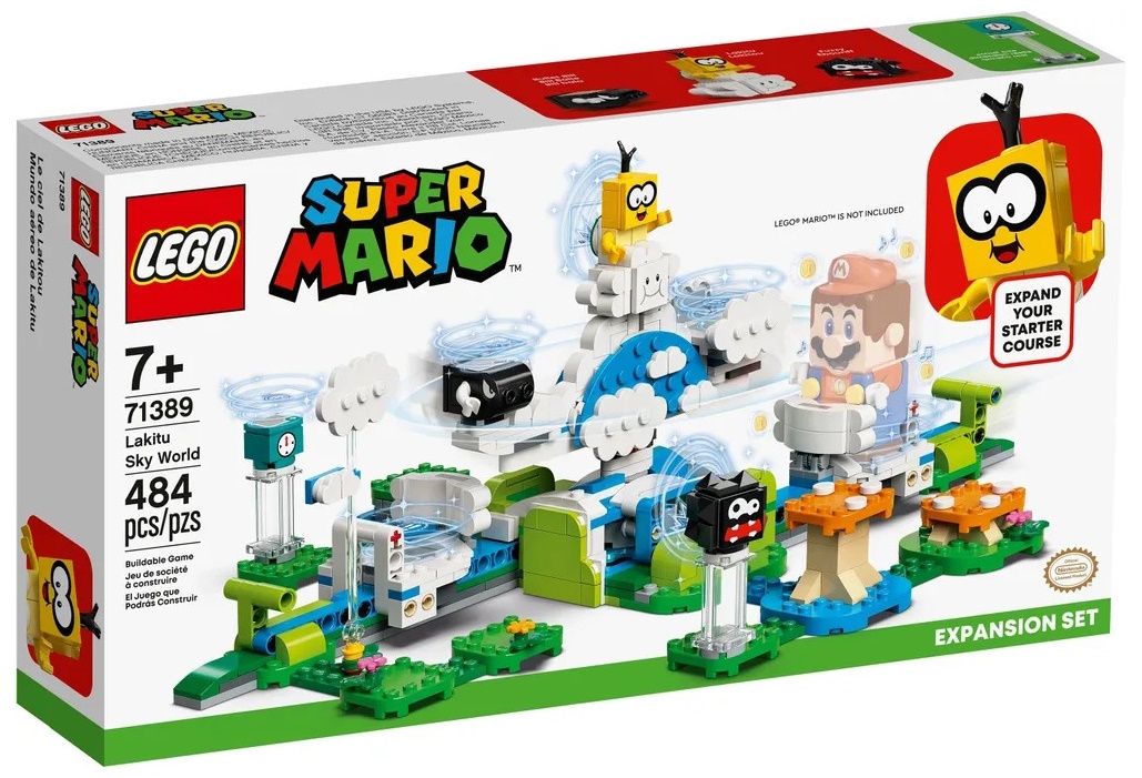 Конструктор LEGO Super Mario Небесный мир лакиту 71389