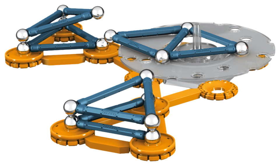 Конструктор магнитный Geomag Mechanics 86 элементов 721