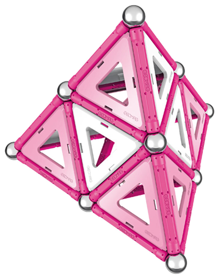 Конструктор магнитный GEOMAG Pink 342