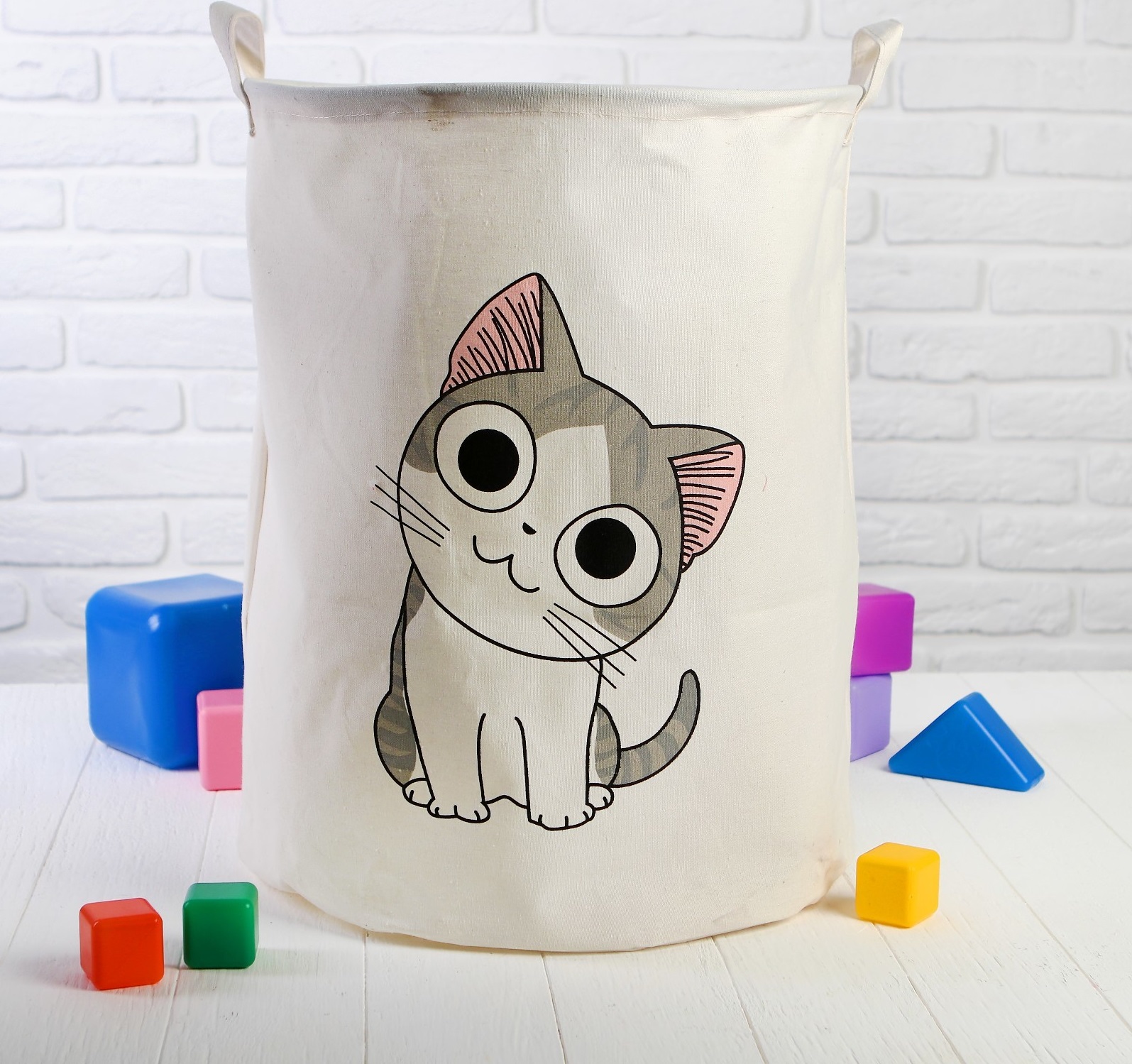 Корзина для игрушек Sima-Land Котик