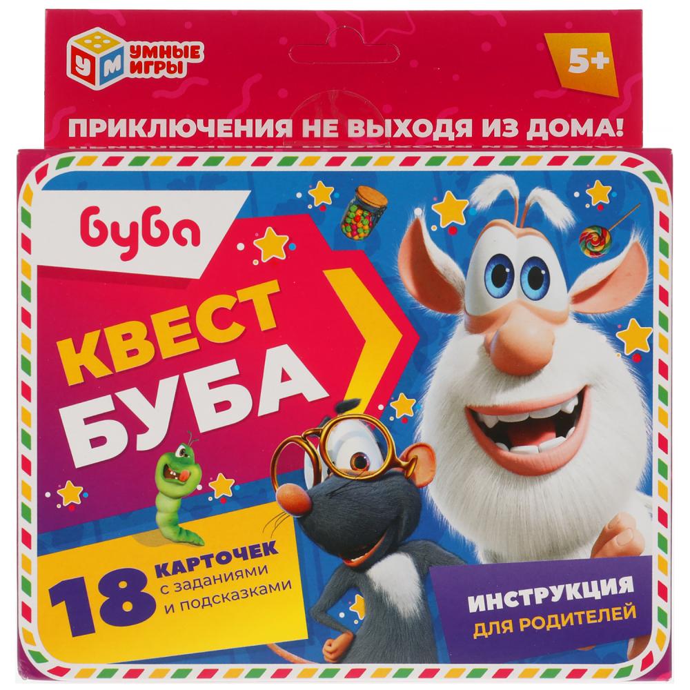 Квест Умные игры Буба (18 карточек) 4680107921574