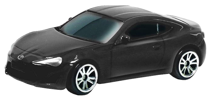 Легковая машина Uni-Fortune Toyota 86 без механизмов черный 9x4x4 см