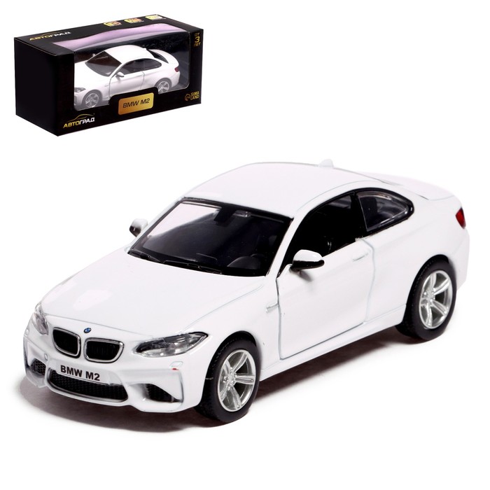 Машина металлическая BMW M2 COUPE, 1:32, инерция, открываются двери