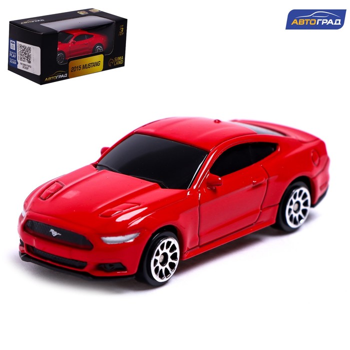 Машина металлическая FORD MUSTANG, 1:64