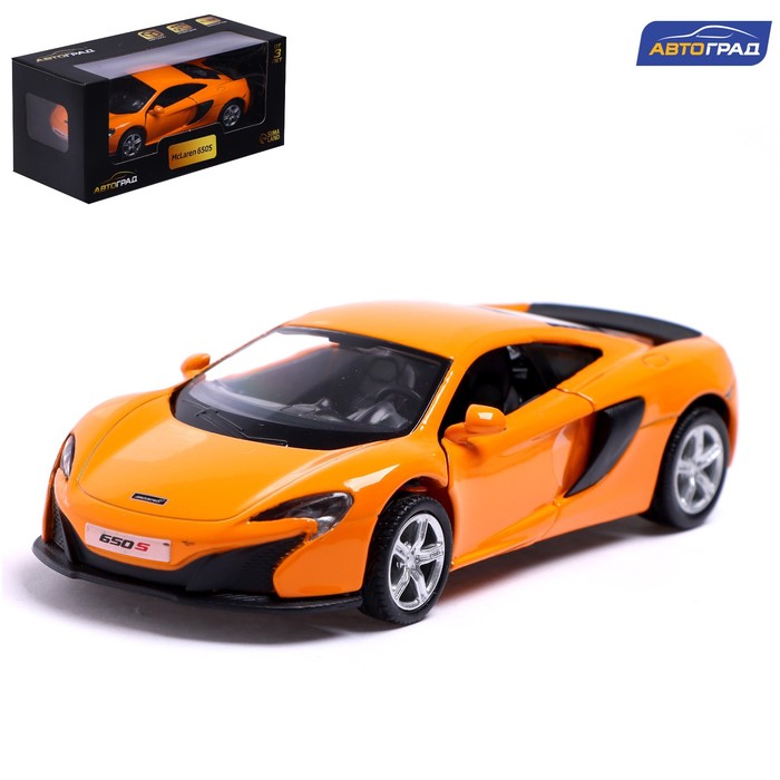 Машина металлическая MCLAREN 650S, 1:32, открываются двери, инерция