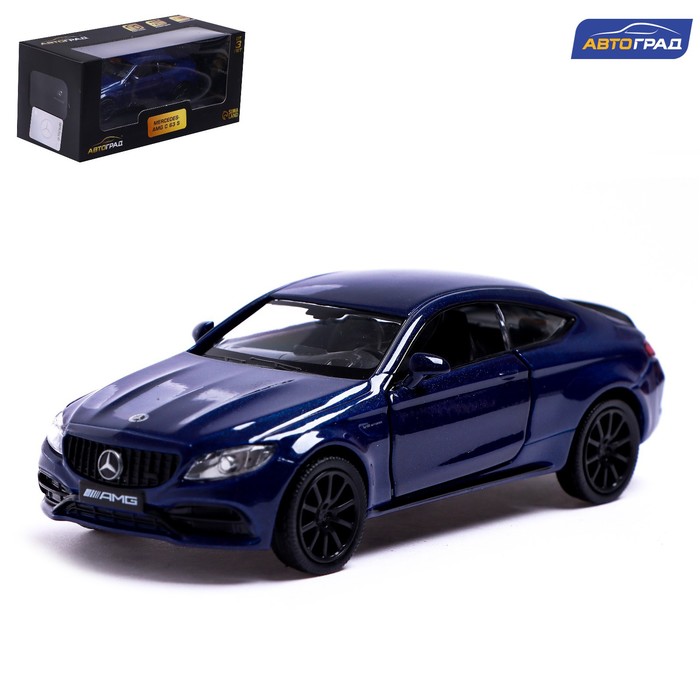 Машина металлическая MERCEDES-AMG C63 S COUPE, 1:32, открываются двери, инерция