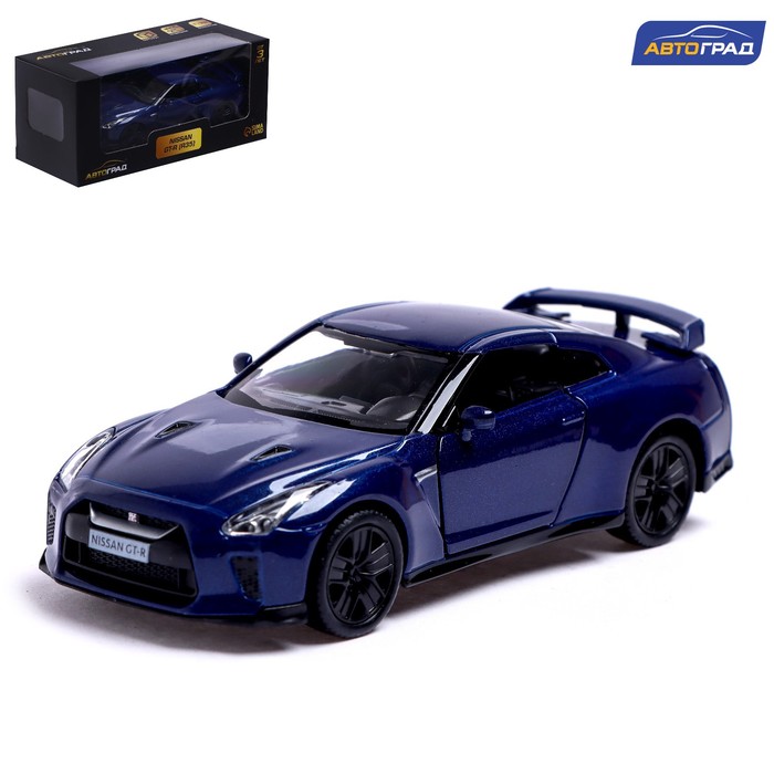 Машина металлическая NISSAN GT-R (R35), 1:32, открываются двери, инерция